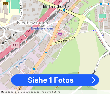 Cute two-room apartment in Niederwangen - Foto 1