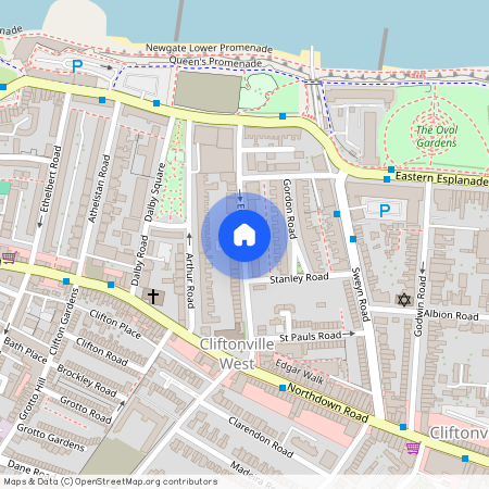 Edgar Road, Cliftonville, Margate, Kent, CT9