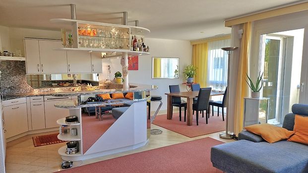 3½ Zimmer-Attikawohnung in Dübendorf (ZH), möbliert, auf Zeit - Foto 1