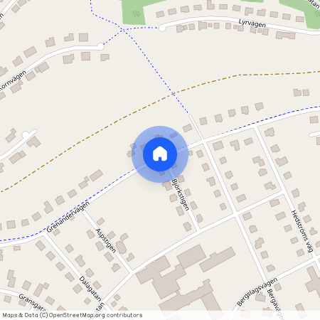 Grenandervägen, Smedjebacken