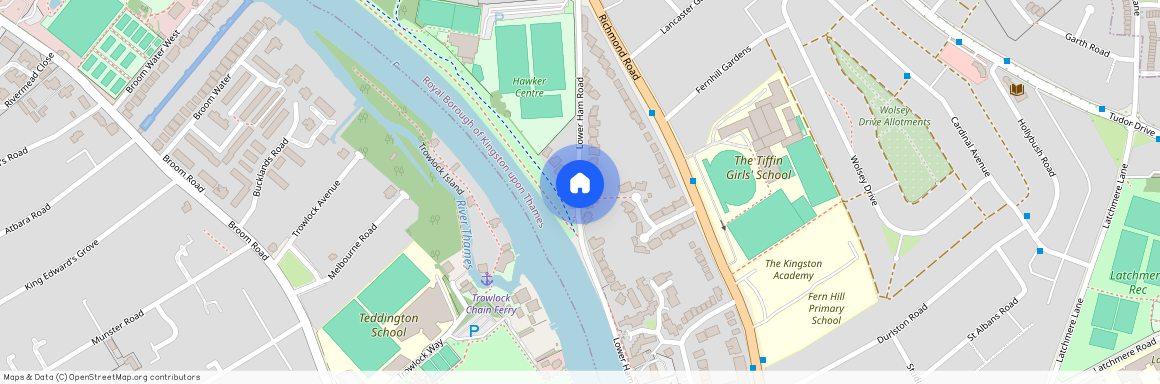 Kingston upon Thames, Lower Ham Road, KT2 5BD, Surrey