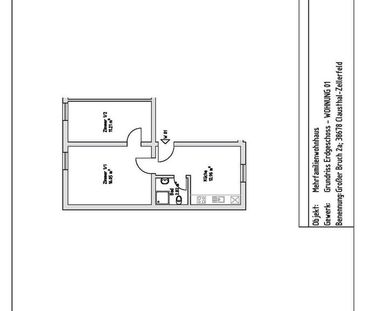 Günstige, gemütliche 2-Zimmer-Wohnung nähe Campus, direkt vom Eigen... - Photo 1