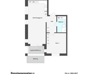 Repslagaregatan 21, Eslöv Centrum - Foto 1