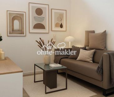 Erstbezug im Neubau: Möblierte 1-Zimmer-Wohnung mit Einbauküche und... - Foto 1