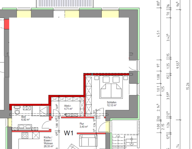 Moderne 2-Zimmer-Erdgeschosswohnung mit Außenbereich & Erstbezug - Foto 1