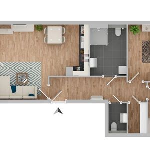 Hochwertige Neubauwohnung mit Balkon und TG-Stellplatz – Erstbezug ab 01.05.2026 - Photo 2