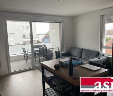 Bischheim, 1 pièce récent avec terrasse - Photo 2