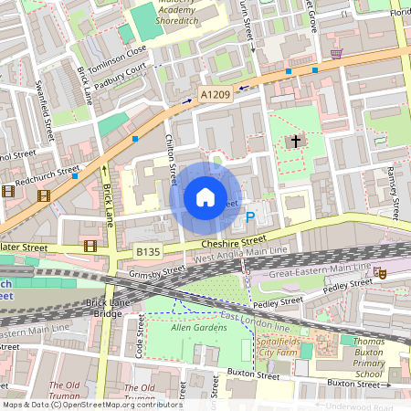 Bacon Street, E2, London