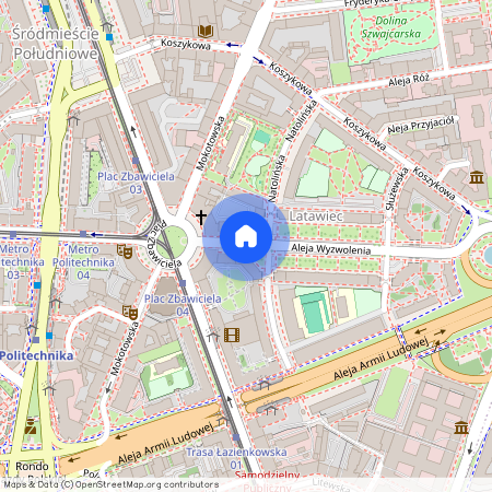 Warszawa Śródmieście, Aleja Wyzwolenia