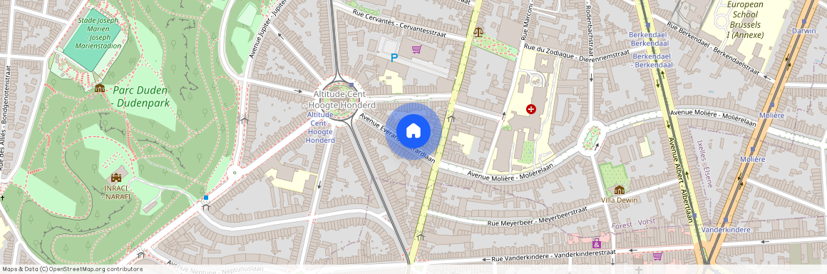 Avenue Everard, 42, 1190, Forest