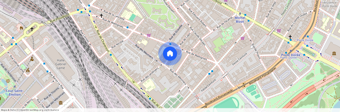 Rue de Madagascar, Francja, Paris