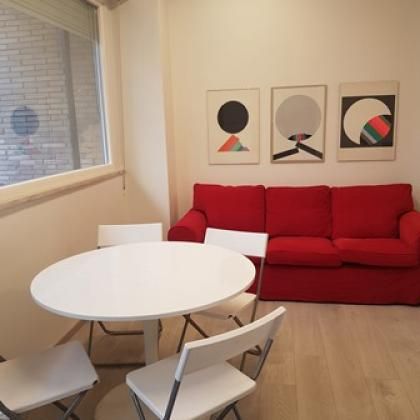 VIgna Clara-Flamina: Furnished 2 Bedroom, 2 bath, new kitchen, large private terrace. Air conditioning, parquet floors, near shops, services. # 1882 - Photo 5