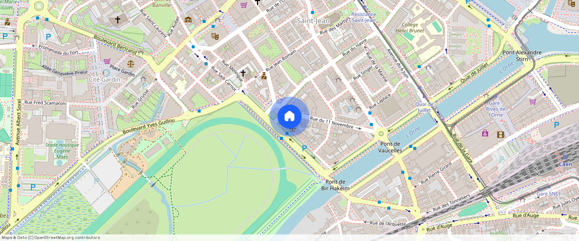 ** Place Maréchal Foch, 14000, Caen