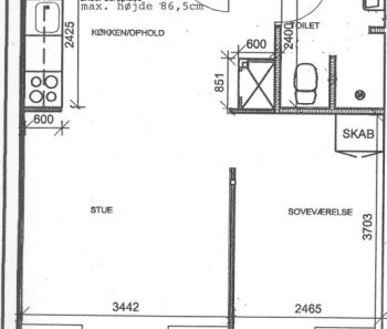 2-værelses studiebolig - Photo 1