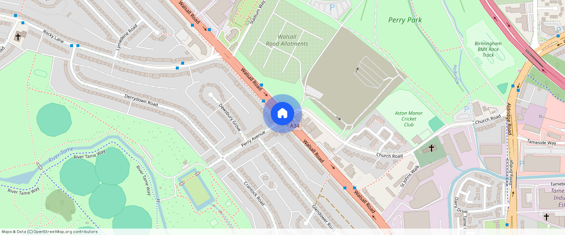 Walsall Road, Perry Barr, Birmingham, B42