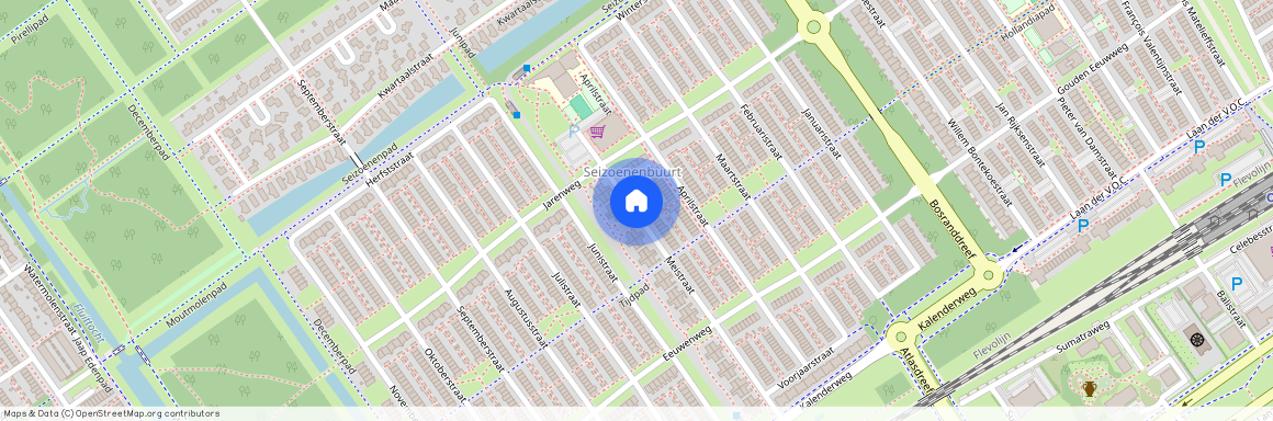 Seizoenenbuurt Oost, 1335 CB, Meistraat, Almere