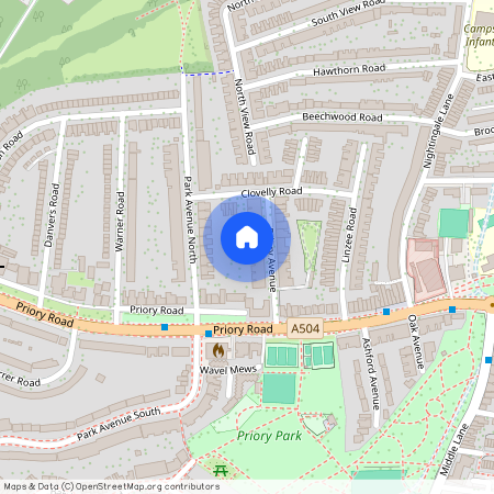 Priory Avenue, Hornsey, London, N8