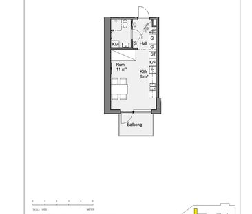 Ledig från 1 februari 2026. Hyra exkl. kostnad för varm- och kallva... - Foto 1
