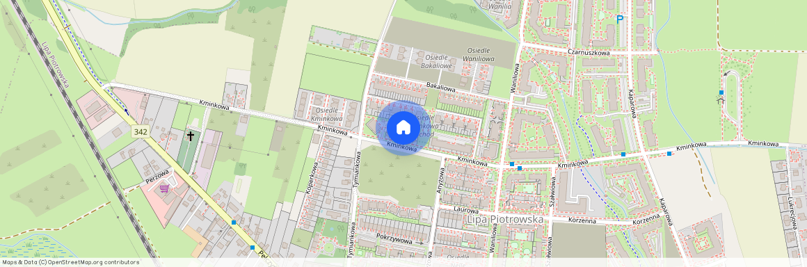 ul. Kminkowa, Lipa Piotrowska, Psie Pole, Wrocław, dolnośląskie