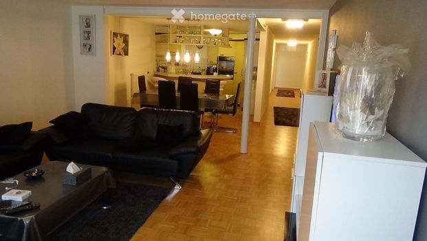 Zentrum, 4 1/2Zi., 126m2, gross, ruhig, Balkon mit Fernsicht Stausee/Alpen. 3 Min. SBB Bahnstation - Photo 1
