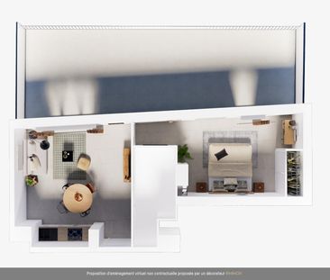 location Appartement T2 DE 42.9m² À MARSEILLE - Photo 5