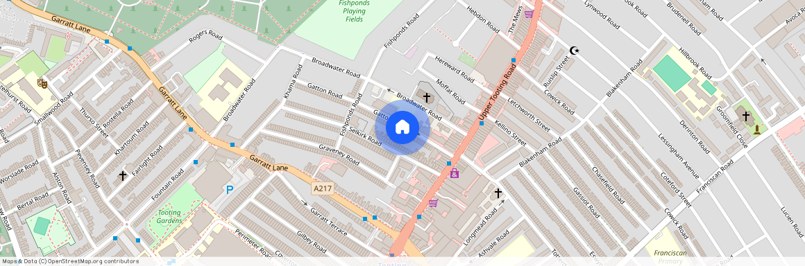 Gatton Road, Tooting Broadway