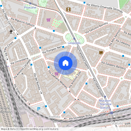 Via Enrico Mayer, Rifredi, Firenze, Firenze, 50134, Toscana