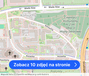 Koniuchy, umeblowane 2 pokoje, balkon - Zdjęcie 1