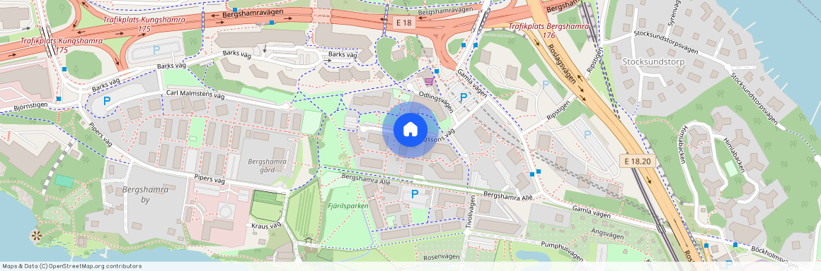 Åbergssons väg, Solna