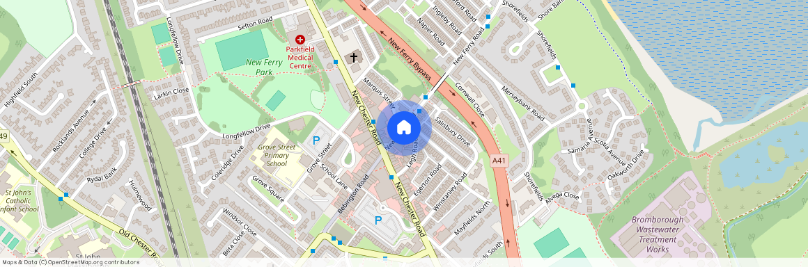 New Ferry Road, Wirral, CH62