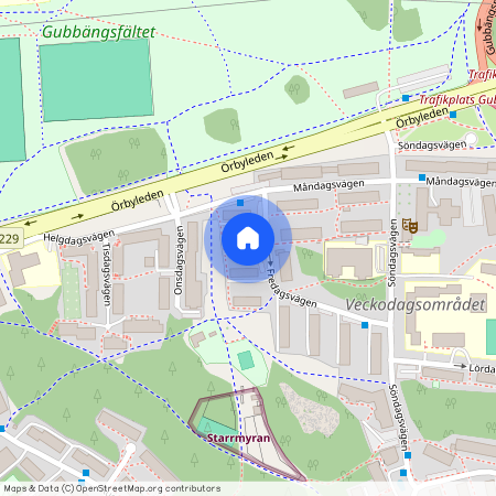 Gubbängen, Stockholm, Fredagsvägen 6