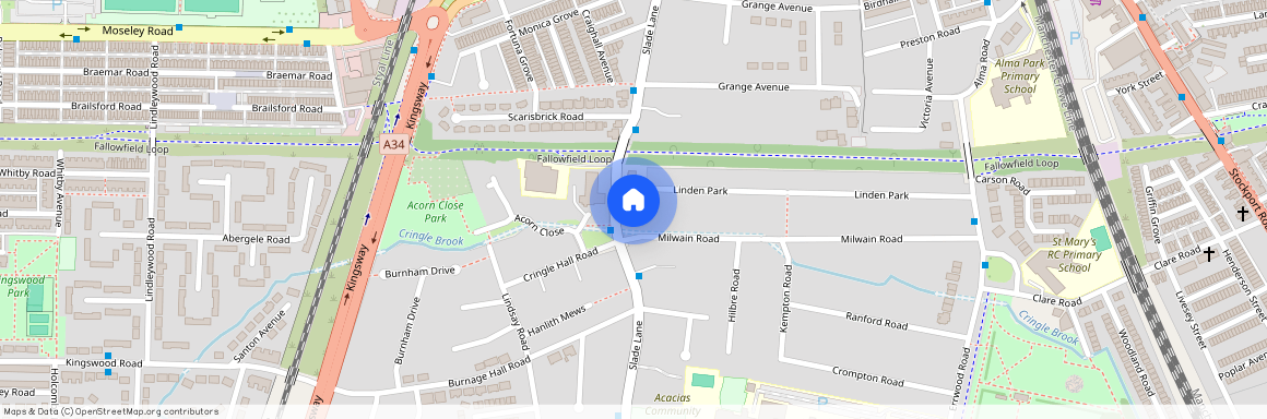 Slade Lane, Manchester, M19