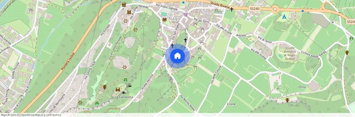 Piazza Antonio Gazzoletti, 7, Nago-Torbole