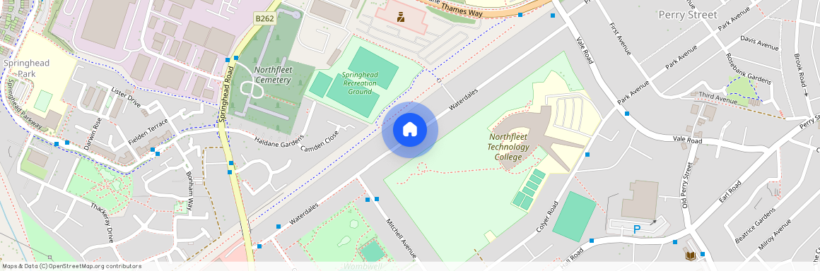 Waterdales, Northfleet, Gravesend, Kent, DA11