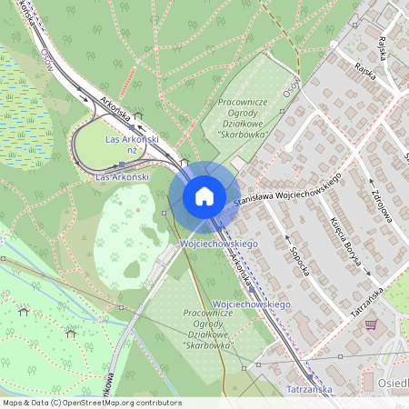 os. Arkońskie, ul. Arkońska, Szczecin