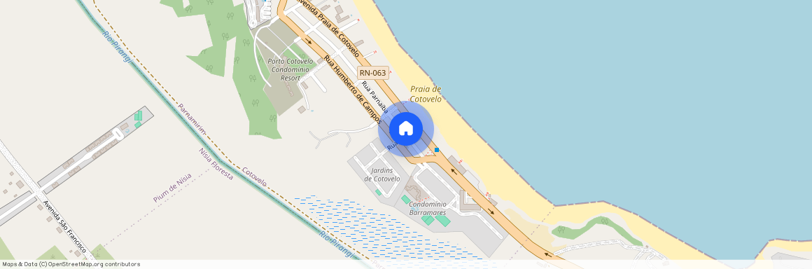 Cotovelo (Distrito Litoral), Parnamirim, Rio Grande do Norte, 59161170