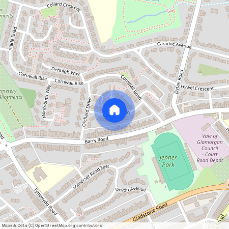 Warwick Way, Barry, Vale Of Glamorgan, The, CF62