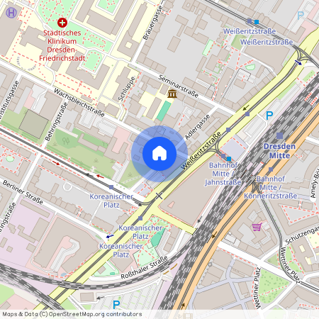 Adlergasse 16, 01067, Dresden Ot Friedrichstadt