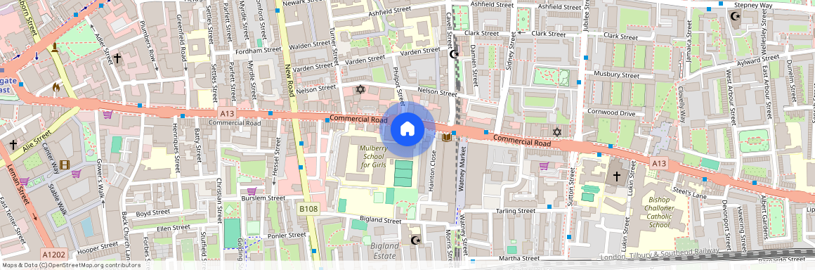 Buross Street, Whitechapel, London