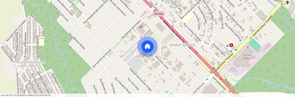 Rua Elizio Turino, 377, Londrina, Londrina - PR, 86066-240, Brazil