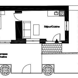 Appartement à louer 1 pièce 29.59m² - Photo 2