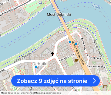 Apartament nad Wisłą, Rynek Dębnicki, Madalińskiego 50m2 2pokoje garaż - Zdjęcie 1