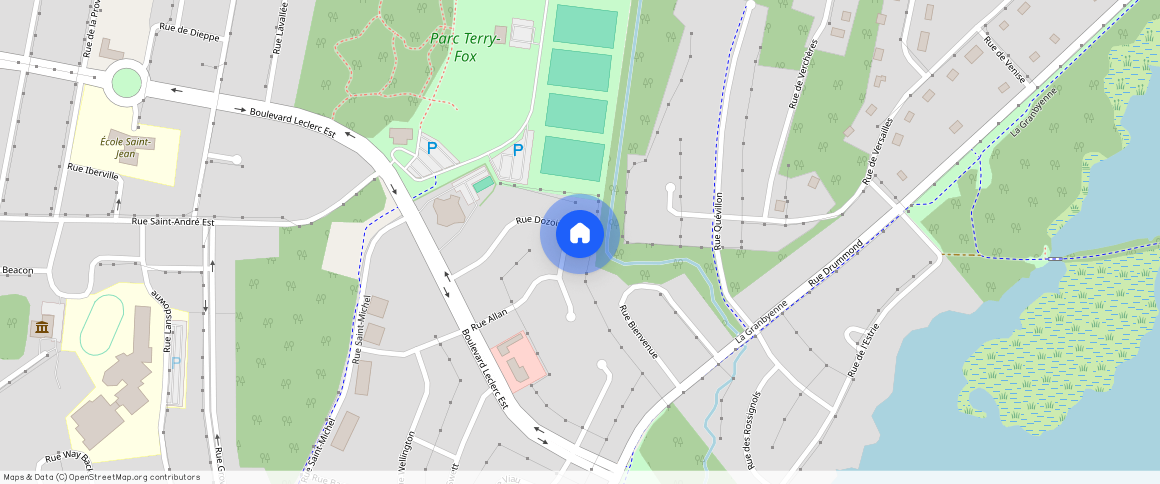 ** Rue Dozois, Granby, Granby, Estrie, J2H 1G2