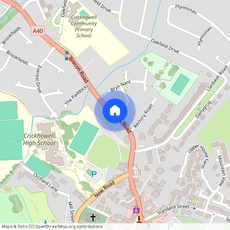 Powys., Danygrug, Crickhowell