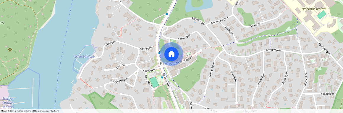 Eknäs, Nacka, Boo, Stockholm, Trädgårdsvägen 1C