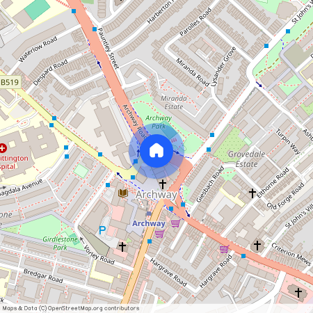 Vantage Point, Archway, London, N19