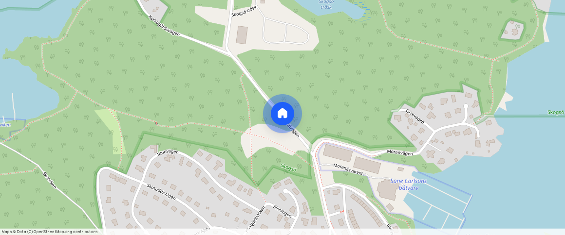 Skogsövägen, Saltsjöbaden