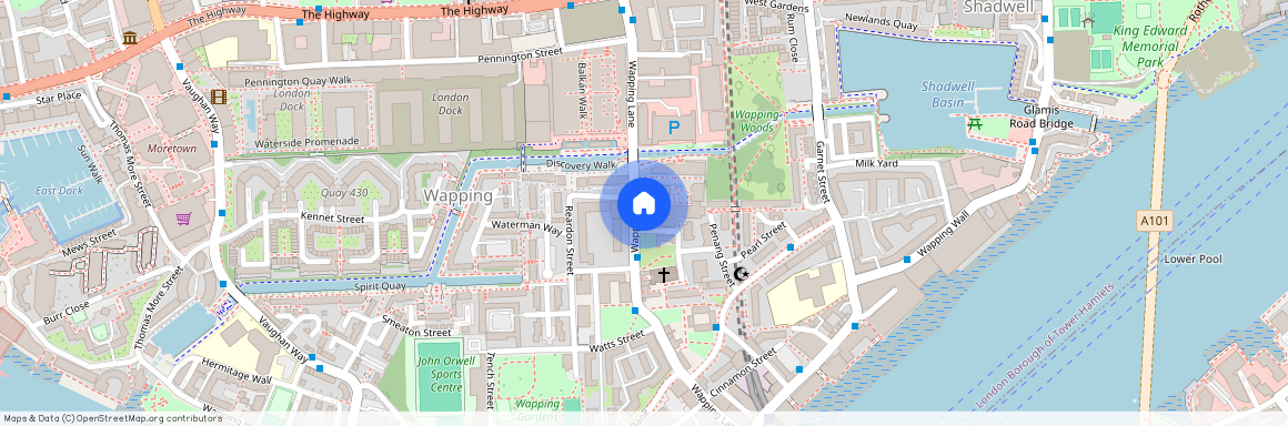 Cordage House, Cobblestone Sq, E1W