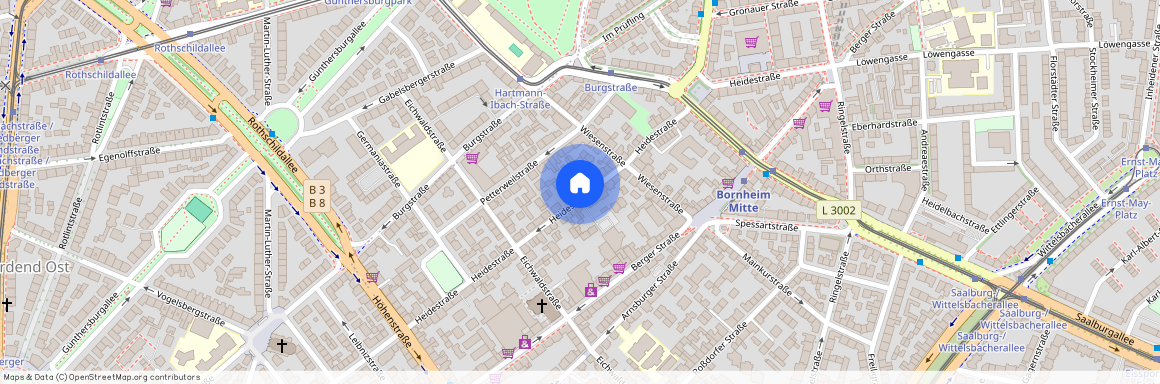 Heidestraße 89, 60385 Frankfurt am Main - Bornheim