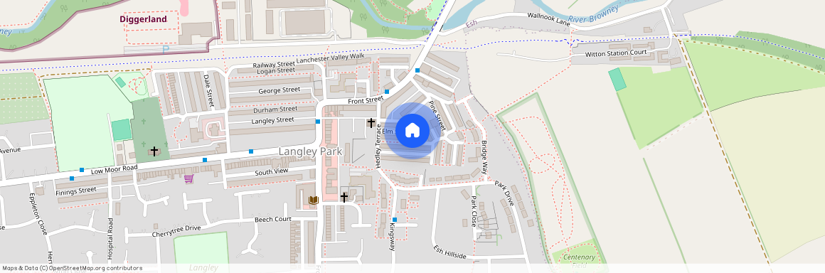 Elm Street, Langley Park, Durham, DH7